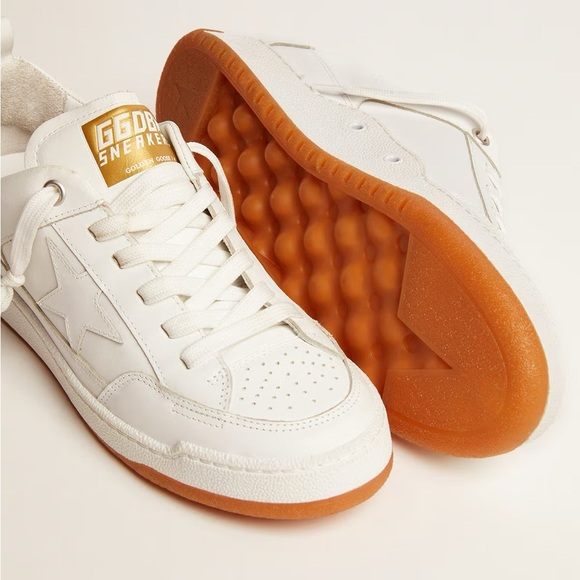 Golden Goose Yeah in white leather Women's Sneakers - Picture 2 of 8